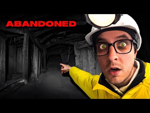 I Spent The Night In A Haunted Mine!
