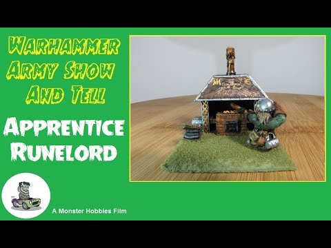 Age Of Sigmar Battlefield Show And Tell - The Apprentice Runelord Of Queen Helgar's Army