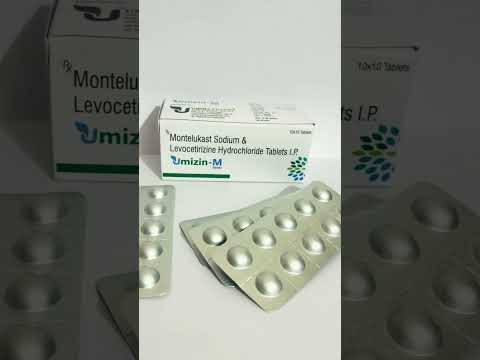 Umizin-M Levocetirizine HCL Montelukast Sodium Tablets, Umima Pharma