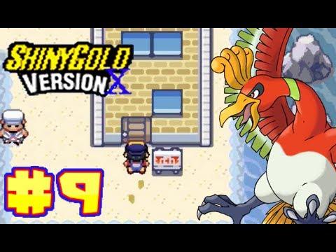 Let's Play Pokemon Shiny Gold Version X Part 9 - Lighthouse