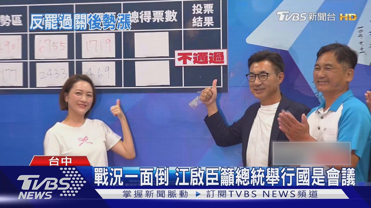 大罷免大失敗! 第二波7藍委「安全下莊」