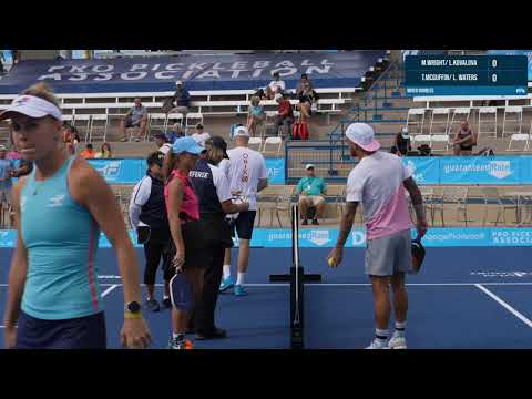 PPA Championships Wright/Kovalova Vs McGuffin/Waters - Mixed Doubles Pro Pickleball