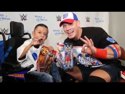Make-A-Wish's Alex "The Bulldog" creates a custom John Cena Mattel action figure