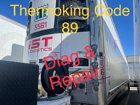 Code 89 Thermoking Electronic Throttling Valve