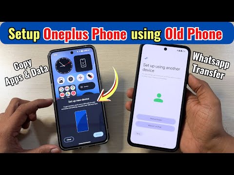 OnePlus Setup from Old Android Phone - No Cable Needed