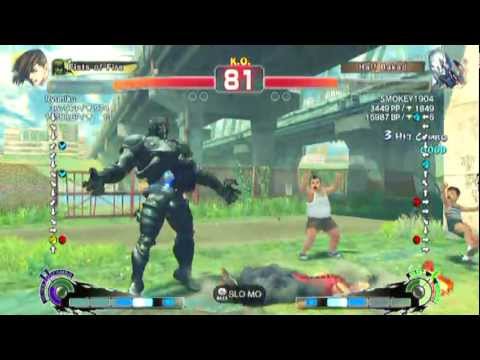 SSF4 AE: Ryuniku(Yang) vs SMOKEY1904(Seth) - HD 720p