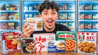 Eating Only Frozen Foods For 24 Hours