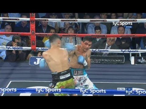 La Joya Barrionuevo noqueó a Verón en La pelea del año  -   TyC Sports