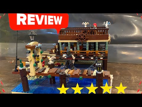 Lego Fish House Pier review(Brand URGE)