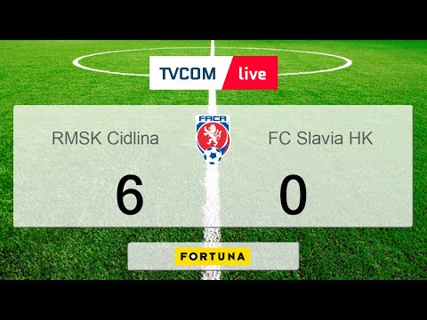 RMSK Cidlina - FC Slavia Hradec Králové 6:0 (4:0), 13. 10. 2019