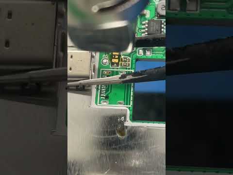 Remember to Use Flux and Correct Air Nozzel When Reflow USB Port!