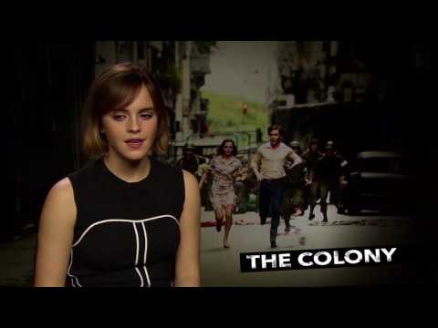 Emma Watson on working with Daniel Brühl | The Colony