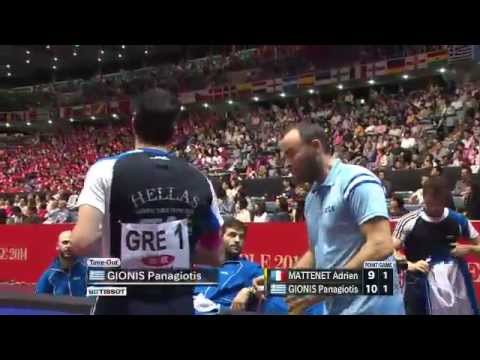 2014 WTTTC MATTENET Adrien FRA vs GIONIS Panagiotis GRE