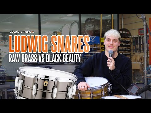 Compare the Snare - Ludwig Raw Brass & Ludwig Black Beauty