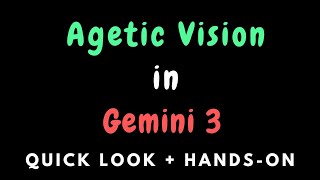 Gemini Agentic Vision - Google goes agentic with vision!