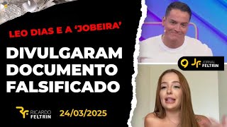 J - LEO DIAS E GAROTA DO JOB ESTÃO EM APUROS #jornaldoscoices