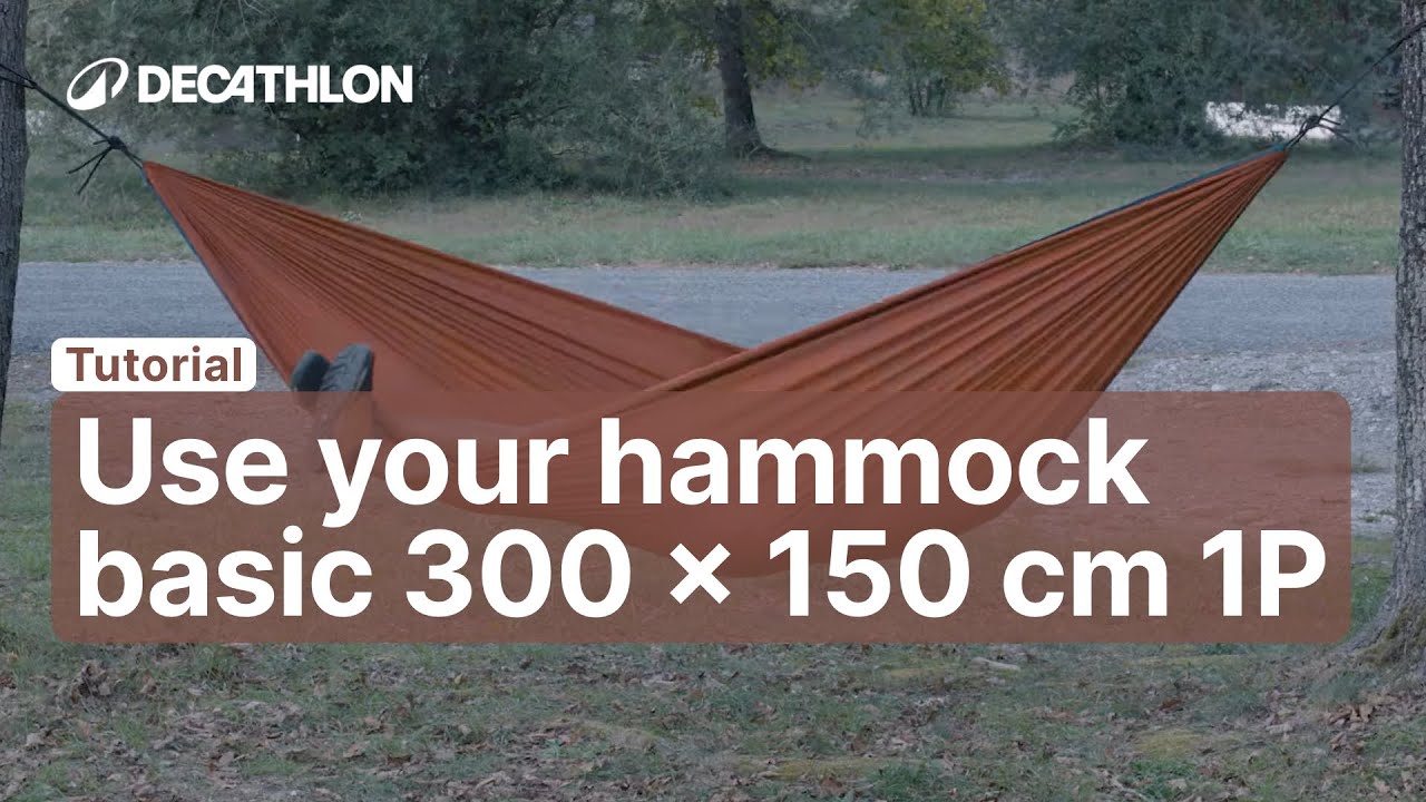 Hamac une place - basic 300 x 150 cm - 1 personne