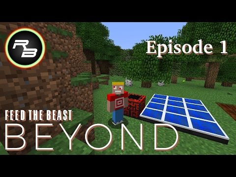 Modded Minecraft : FTB Beyond : Ep 01 : First We Need Building Materials! (ExtraUtils2)