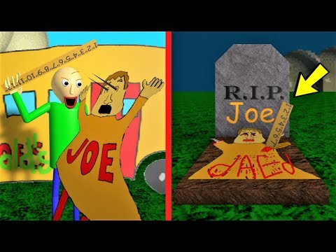 RIP JOE?!  * PREQUEL to Guess Who Oofed BALDI?! [All Endings] | Baldi's Basics: Don't Ask Who Joe is Video