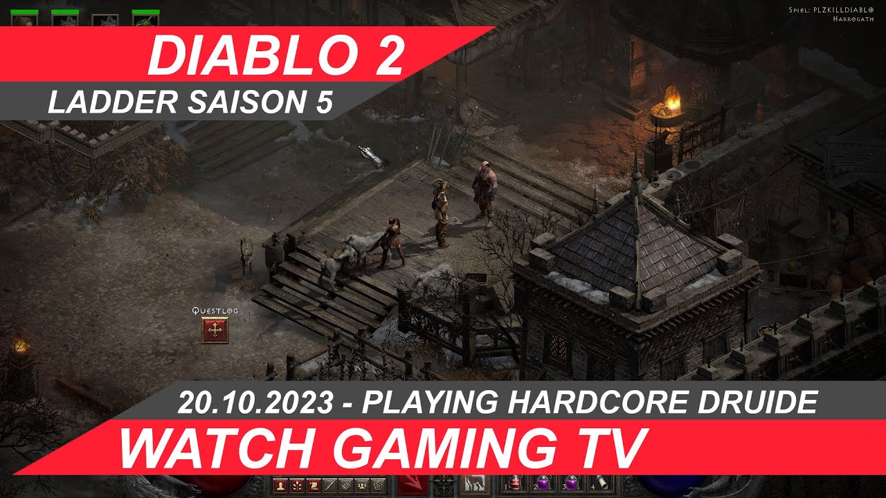 #diablo2resurrected Druide Ladder Saison5 Hardcore PART10 #GAMEPLAYS #DEUTSCH