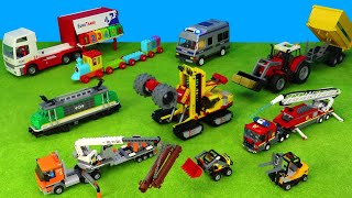 Spielzeug Bagger,Container Laster,Traktor,Züge,Gabelstapler,Kipper,Feuerwehr&Polizei Autos für Kinds