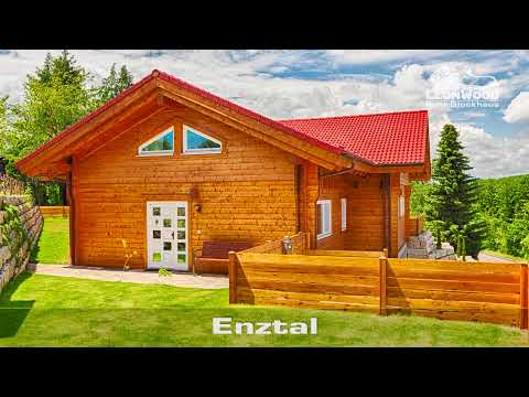 Das Blockhaus „Enztal“: Ein Vorstadthaus mit Raffinesse!