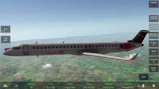 Logan Air/ Aberdeen To Newcastle/ FULL FLIGHT/RFS