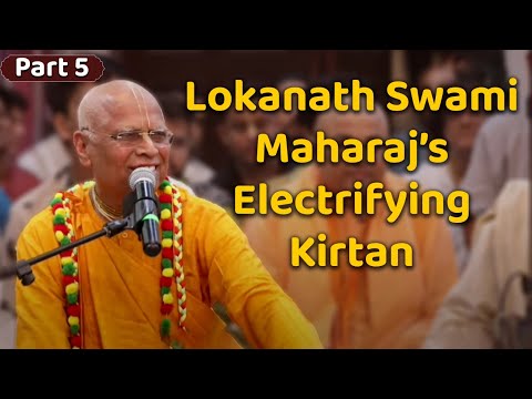 Lokanath Swami Maharaj’s Soul-Stirring Kirtan at Harinam Utsav | Dance & Chant | Part 05