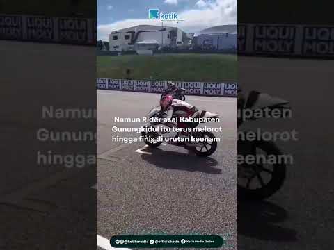 Veda Ega Pratama Finis di Posisi Keenam Moto3 Mandalika 2026