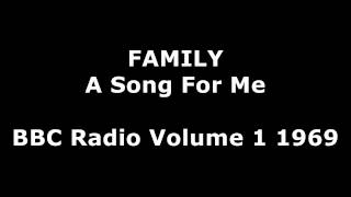 Family A Song For Me Live (Rare)