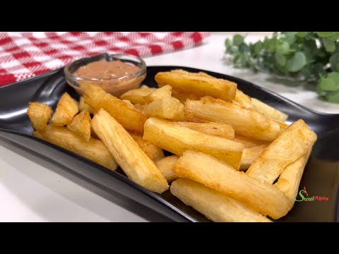 I Never Knew Cassava/Yuca Fries Taste Better Than French Fries, I Make It Everyday For The Family 😋