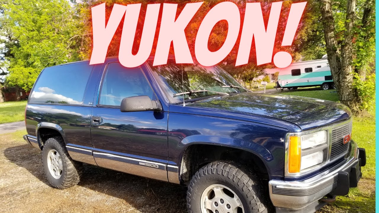 I BOUGHT A 1993 OBS GMC YUKON OBS 2 DOOR 4X4 ...
