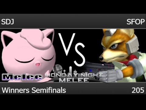 MNM 205 - SDJ (Jigglypuff) vs SFOP (Fox) Winners Semifinals - Melee