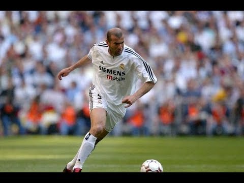 2004 Away Zinedine Zidane vs Benfica