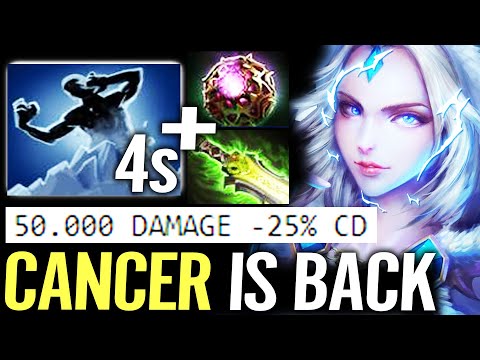 🔥 50.000 DMG Rylai CANCER IS BACK — Octarine 4sec CD Frostbite Forever WTF POS5 Carry Dota 2 Pro