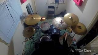 &quot;Guitarred and Feathered&quot; by Etid drum cover