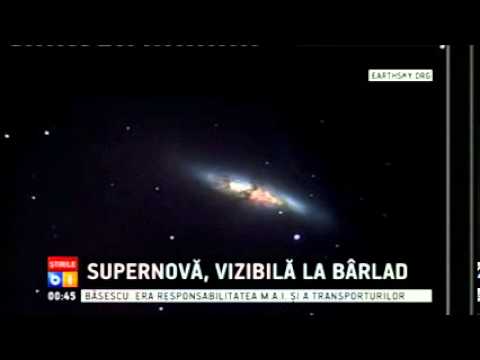 Observatorul Astronomic din Barlad a observat Supernova 2014J