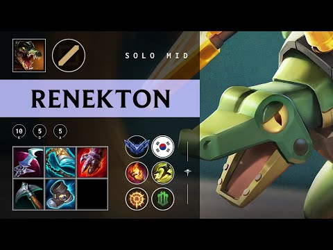 Renekton Mid vs Katarina - KR Diamond Patch 25.23