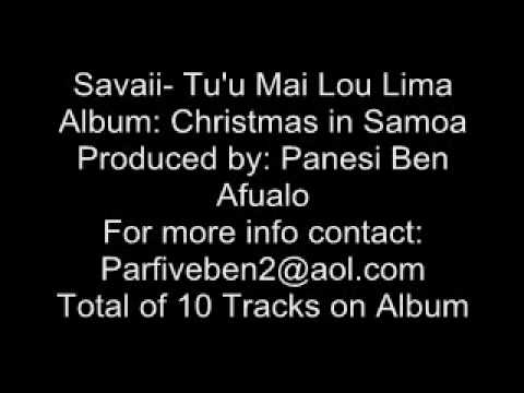 Savaii- Christmas in Samoa- Tu'u Mai Lou Lima