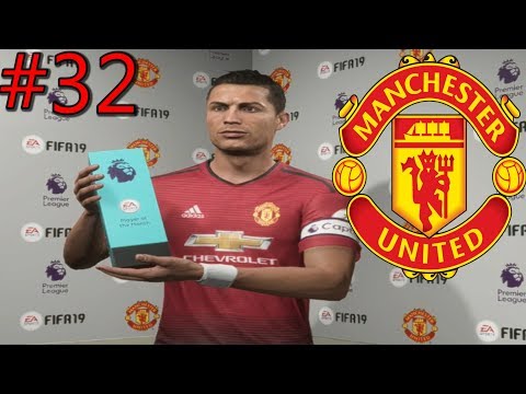 CRISTIANO RONALDO PLAYER OF THE MONTH | FIFA 19 Career Mode: Manchester United Ep32(Road To FIFA 20)