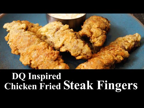 Chicken Fried Steak Fingers With Gravy | Inspired By DQ | STEAK | The Southern Mountain Kitchen