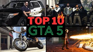 TOP 10 GTA 5 ROLEPLAY SERVERS OF 2024 | PS5, PS4, XBOX 1 & XBOX SERIES X