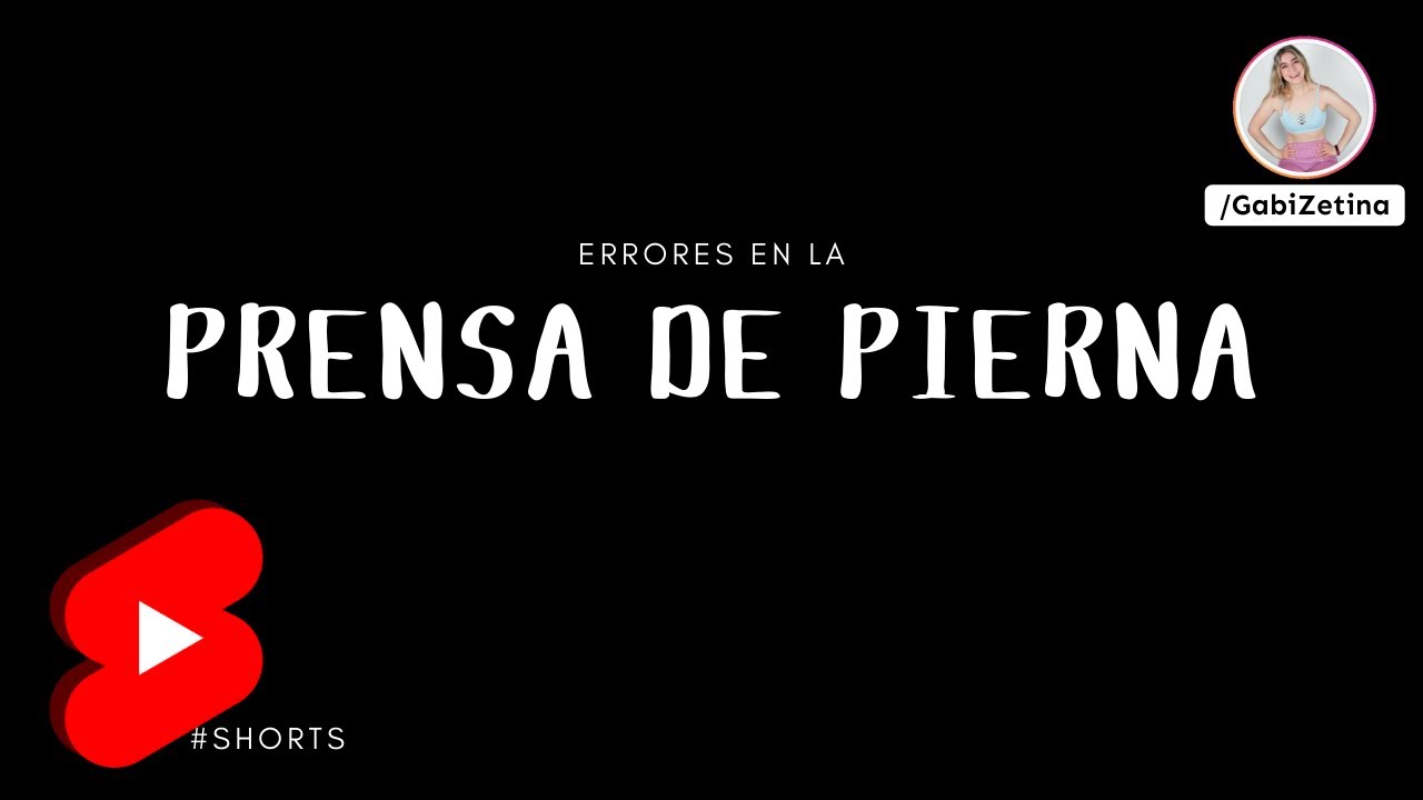 Errores de la prensa de pierna #shorts