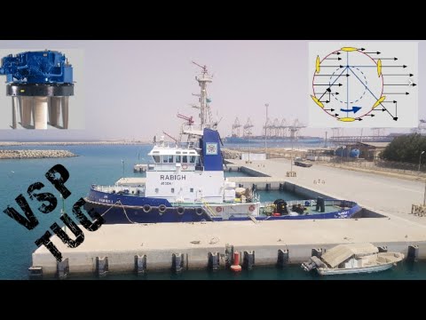 VSP Tugboat alongside to jetty - Time-Lapse Vedio
