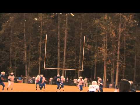 WELCOME ALL VS BEN HILL 14U FOOTBALL GAME HIGHLIGHT SHOW 10 30 10