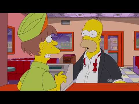 No real food at Krusty Burger