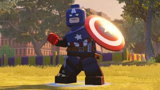 Lego Marvels Avengers How to Unlock Captain America (Bucky) in Earth