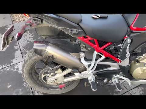 Ducati Multistrada v4s decat and arrow VELOCE TITANIUM exhaust
