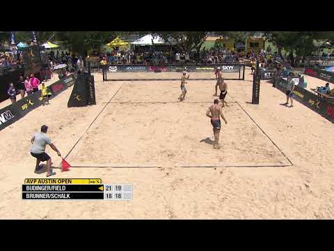 AVP Pro Series Austin Open | Budinger/Field vs. Brunner/Schalk | Court 1 | Sunday