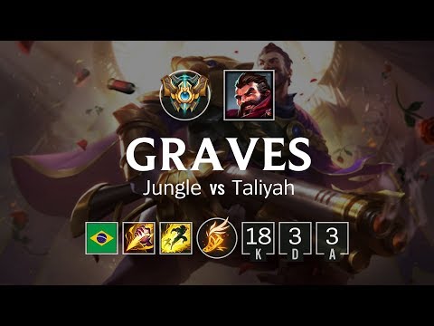 Graves Jungle vs Taliyah - BR Challenger Patch 8.19